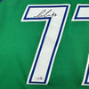 Autographed/Signed Luka Doncic Dallas Mavericks Green Authentic Basketball Jersey Fanatics COA