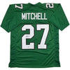 Autographed/Signed Quinyon Mitchell Philadelphia Kelly Green Football Jersey JSA COA by Hall of Fame Sports Memorabilia