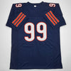 Autographed/Signed Dan Hampton Chicago Blue Football Jersey Beckett BAS COA by Hall of Fame Sports Memorabilia