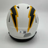 Autographed/Signed Keenan Allen Los Angeles LA Chargers Football Lunar Eclipse Alternate Mini Helmet Beckett BAS COA