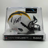 Autographed/Signed Keenan Allen Los Angeles LA Chargers Football Lunar Eclipse Alternate Mini Helmet Beckett BAS COA