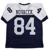 Autographed/Signed Jay Novacek Dallas Thanksgiving Day Football Jersey Beckett BAS COA by Hall of Fame Sports Memorabilia