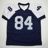 Autographed/Signed Jay Novacek Dallas Thanksgiving Day Football Jersey Beckett BAS COA by Hall of Fame Sports Memorabilia