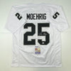 Autographed/Signed Trevon Moehrig Las Vegas Oakland White Football Jersey JSA COA