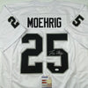 Autographed/Signed Trevon Moehrig Las Vegas Oakland White Football Jersey JSA COA