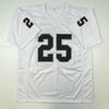 Autographed/Signed Trevon Moehrig Las Vegas Oakland White Football Jersey JSA COA