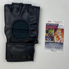 Autographed/Signed Michael Chandler Black UFC MMA Glove Ultimate Fighting JSA COA