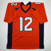 Autographed/Signed R.J RJ Harvey Denver Orange Football Jersey JSA COA by Hall of Fame Sports Memorabilia