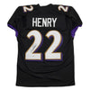 Autographed/Signed Derrick Henry Baltimore Black Football Jersey JSA COA by Hall of Fame Sports Memorabilia