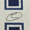 Autographed/Signed CeeDee Lamb Dallas Split White/Blue Football Jersey JSA COA