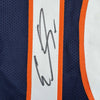 Framed Autographed/Signed Emmanuel Sanders 35x39 Denver Blue Football Jersey JSA COA by Hall of Fame Sports Memorabilia