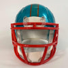 Autographed/Signed Tyreek Hill Miami Dolphins Flash Mini Football Helmet Beckett BAS COA