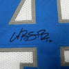 Autographed/Signed Amon-Ra St. Brown Detroit White Football Jersey Beckett BAS COA by Hall of Fame Sports Memorabilia