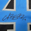 Autographed/Signed Amon-Ra St. Brown Detroit Black Football Jersey Beckett BAS COA by Hall of Fame Sports Memorabilia