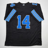 Autographed/Signed Amon-Ra St. Brown Detroit Black Football Jersey Beckett BAS COA by Hall of Fame Sports Memorabilia