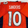 Autographed/Signed Emmanuel Sanders Denver Orange Football Jersey JSA COA by Hall of Fame Sports Memorabilia