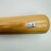Autographed/Signed Wyatt Langford Rawlings Pro Baseball Bat Fanatics COA