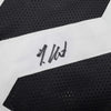 Autographed/Signed Travis Hunter Jacksonville Black Football Jersey Beckett BAS COA by Hall of Fame Sports Memorabilia
