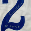 Autographed/Signed Dennis Martinez Montreal White Baseball Jersey JSA COA by Hall of Fame Sports Memorabilia