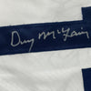 Autographed/Signed Denny McLain Detroit White Baseball Jersey JSA COA by Hall of Fame Sports Memorabilia