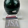 Autographed/Signed D'Andre Swift Philadelphia Eagles Mini Football Helmet JSA COA