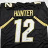 Autographed/Signed Travis Hunter Colorado Black College Football Jersey Beckett BAS COA by Hall of Fame Sports Memorabilia