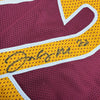 Autographed/Signed Bill Jacory Croskey-Merritt Washington Burgundy Football Jersey Beckett BAS COA by Hall of Fame Sports Memorabilia