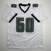 Autographed/Signed Jaelan Phillips Philadelphia White Football Jersey PSA/DNA COA by Hall of Fame Sports Memorabilia