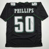Autographed/Signed Jaelan Phillips Philadelphia Black Football Jersey PSA/DNA COA by Hall of Fame Sports Memorabilia