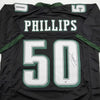 Autographed/Signed Jaelan Phillips Philadelphia Black Football Jersey PSA/DNA COA by Hall of Fame Sports Memorabilia