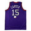 Autographed/Signed Vince Carter Toronto Purple Basketball Jersey PSA/DNA COA