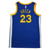 Autographed/Signed Draymond Green Golden State Blue Basketball Jersey Beckett BAS COA