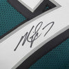 Autographed/Signed Michael Mike Vick Philadelphia Green Football Jersey Beckett BAS COA by Hall of Fame Sports Memorabilia