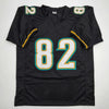 Autographed/Signed Jimmy Smith Jacksonville Black Football Jersey Beckett BAS COA by Hall of Fame Sports Memorabilia