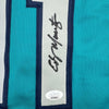 Autographed/Signed Edgar Martinez Seattle Teal Baseball Jersey JSA COA by Hall of Fame Sports Memorabilia