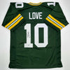 Autographed/Signed Jordan Love Green Bay Green Football Jersey Beckett BAS COA