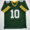 Autographed/Signed Jordan Love Green Bay Green Football Jersey Beckett BAS COA