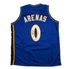 Autographed/Signed Gilbert Arenas Washington Blue Basketball Jersey Beckett BAS COA by Hall of Fame Sports Memorabilia