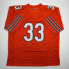 Autographed/Signed Charles Tillman Peanut Chicago Orange Football Jersey Beckett BAS COA by Hall of Fame Sports Memorabilia