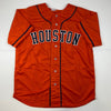 Autographed/Signed Kyle Tucker Houston Orange Baseball Jersey Beckett BAS COA