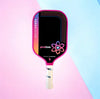 Proton Project Flamingo White/Pink Elongated 15MM Paddle & Cover by The Mad Pickler