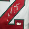 Autographed/Signed Matt Boldy Minnesota White Hockey Jersey Beckett BAS COA