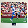 Autographed/Signed Puka Nacua Los Angeles LA Rams 16x20 Football Photo Fanatics COA #2