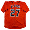 Autographed/Signed Jose Altuve Houston Orange Baseball Jersey PSA/DNA COA