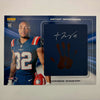 2025 Panini Instant Impressions NFL TreVeyon Henderson #II-13 18x24 Hand Print Autographed Auto /10 New England Patriots Rookie RC Oversized Football Card by Hall of Fame Sports Memorabilia