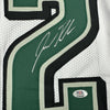 Autographed/Signed Jason Kelce Philadelphia White Football Jersey PSA/DNA COA