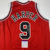 Autographed/Signed Ron Harper Chicago Red Basketball Jersey PSA/DNA COA