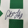 Autographed/Signed Antoine Walker Boston Green Basketball Jersey JSA COA