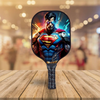 Cyborg Superman - Classic Comics - Pickleball Paddle by The Mad Pickler