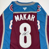 Autographed/Signed Cale Makar Colorado Avs Avalanche Maroon Authentic Hockey Jersey Fanatics COA